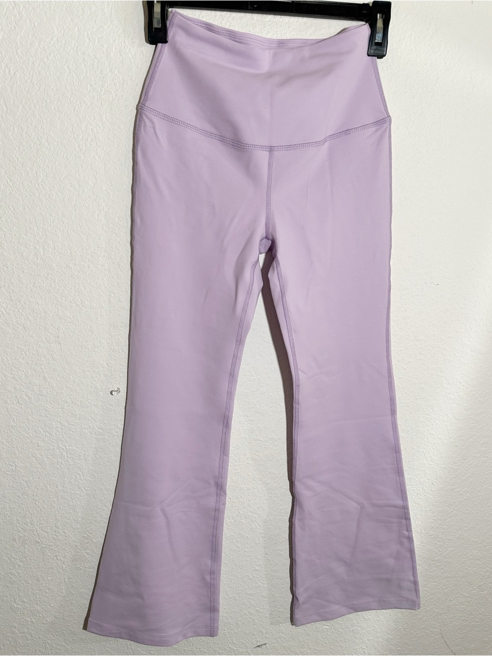 New Splits59 Lavender Baby Purple 25" Inseam Flare Leg Leggings Size Small $118